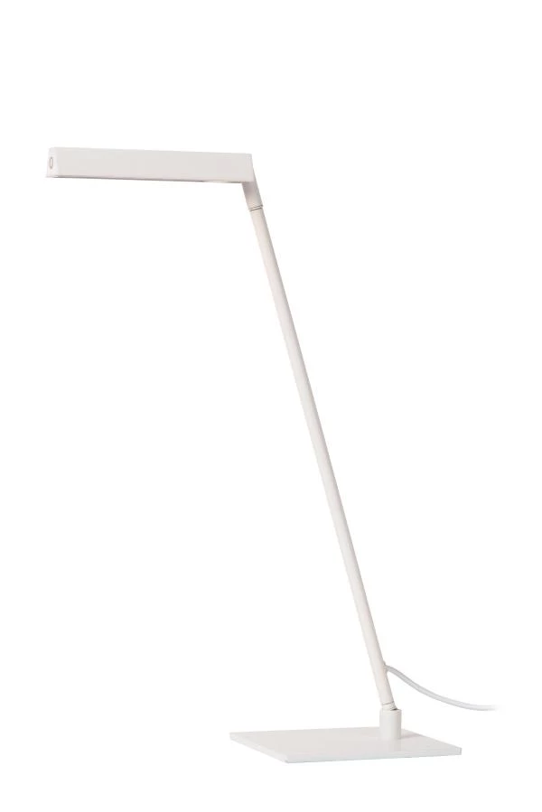 Lucide LAVALE - Lampe de table - LED Dim. - 1x3W 2700K - Blanc - éteint